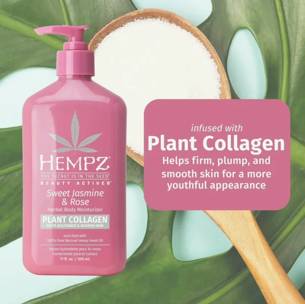 Hemp Jasmine Natural Moisturizer, 17 Fl. oz.