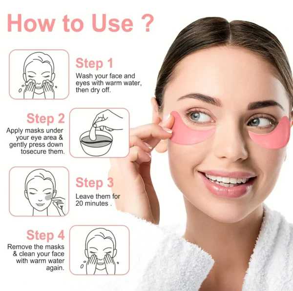 Rose Concealer Patches Set - Dark Circles Treatment