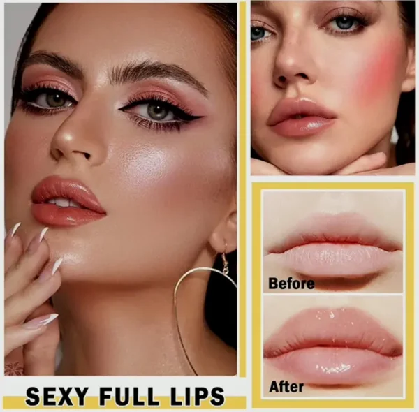 Lip Enhancer Kit with Moisturizing Gloss (2 Pcs)