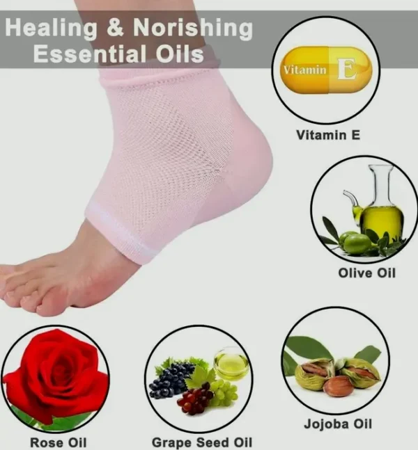 Ultimate Dry Heel Treatment Moisturizers 2-Pairs