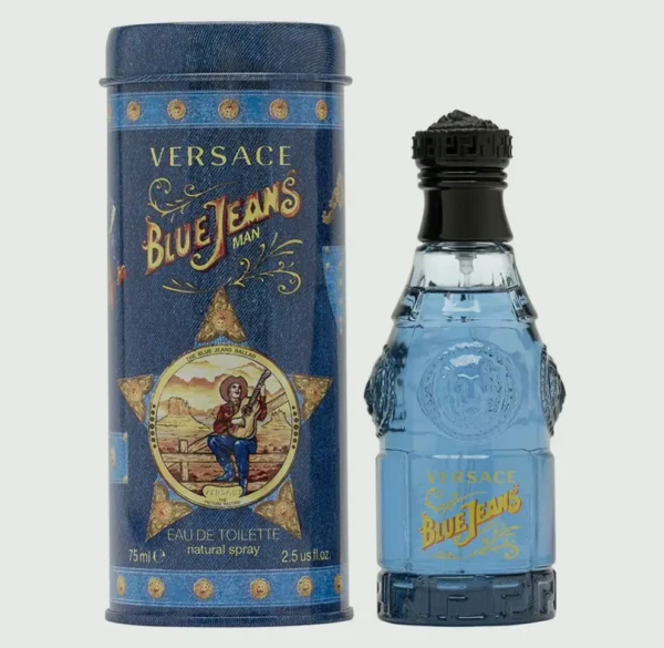 Versace's Blue Denim for Gentlemen, 2.5 oz Cologne Spray