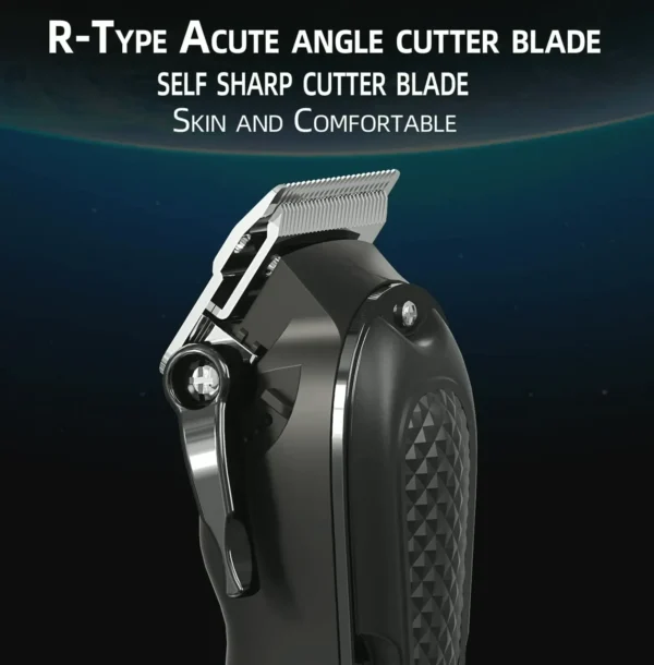 Pro Men's Clippers - Wireless & Wired Barber Clippers for Hair Cutting & Beard Trimmer