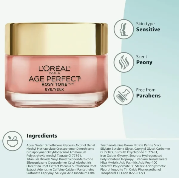 L'Oreal Rose Tone Anti-Aging Eye Serum