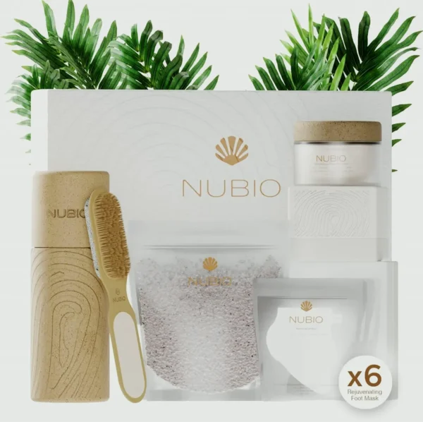 Foot Spa Set for Pampering Dry Feet - Includes Moisturizer