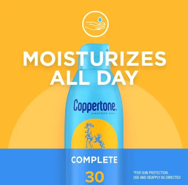 Coppertone SPF30 Weightless Sunscreen Mist Bundle