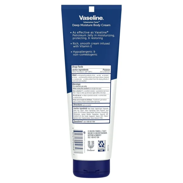 Vaseline Brand Deep Moisture Skin Lotion 4-Pack 9 oz