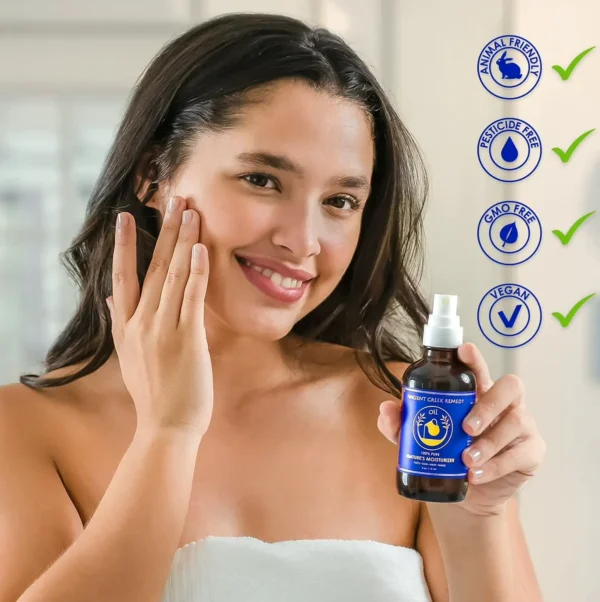 Organic Skin & Hair Oil for Dry Skin - Traditional Remedy, 4oz