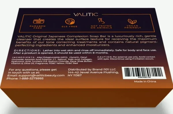 VALITIC Dark Spot Soap 2 Package
