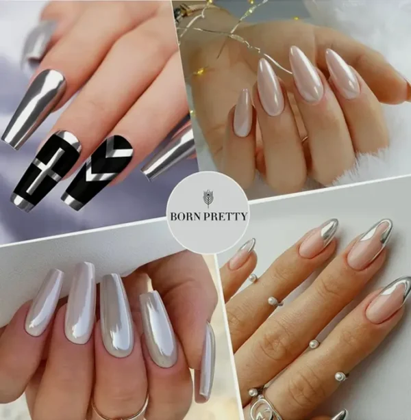 B.P. Chrome Manicure Pigment Set