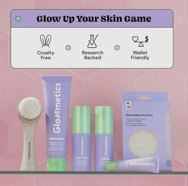 Glossmetics Lychee and Berry Lip Mask Nighttime - Hydrating, Lip Care for Soft, Smooth Lips