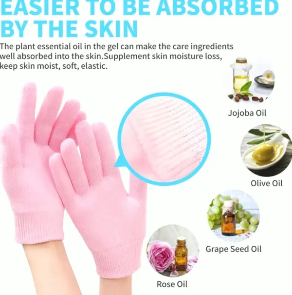 4PCS Spa Hydrating Gloves and Socks for Hand Treatment