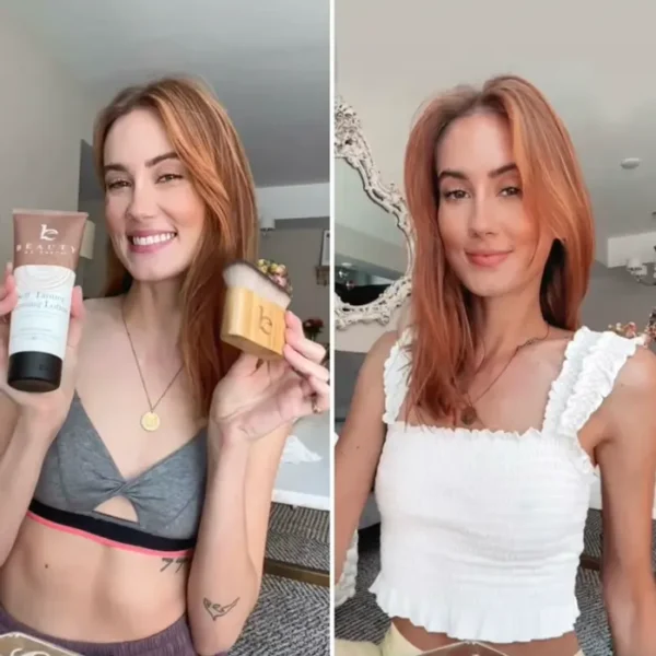 Self-Tanner Facial & Skin - Organic Aloe Vera & Shea Butter, 200ml body 3oz face