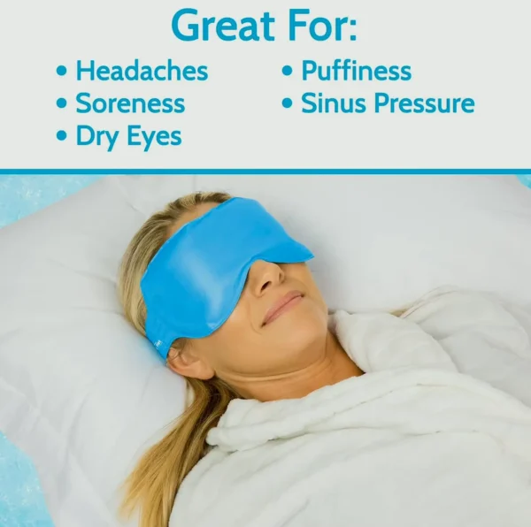 Arctic Flex Gel Eye Mask For Warm And Cool Relief