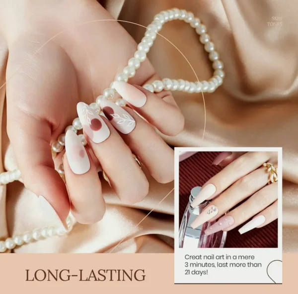 UV Nail Kit - 6 Tones Neutral Collection