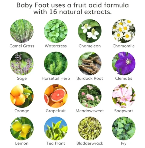 Infant Foot Exfoliation Mask - Floral Scent