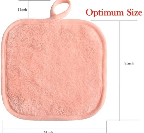 Reusable Makeup Remover Cloths - Face, Eye, Lips Set