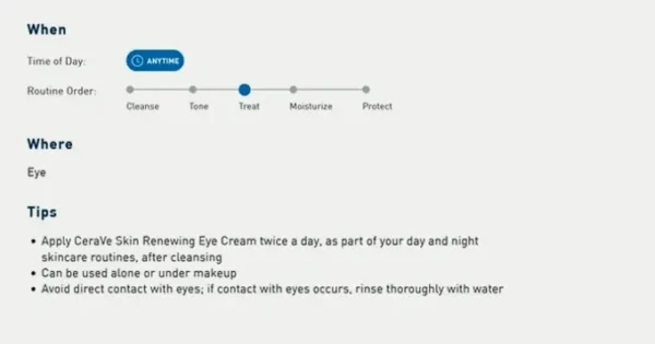 CeraVe's Eye Cream for Fine Lines | 0.5 oz