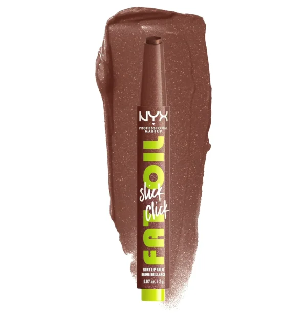 NYX Fat Oil Lip Slick Apply, Featherweight, Pigmented Vegan Balm