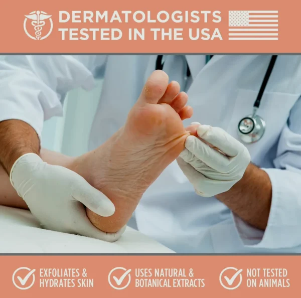 Footcare Peel Treatment - 2 pairs, Peach Scent