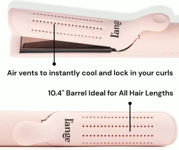 L'ANGE Hair Le Duo Full Air Flow Styler | 2-in-1 Curler Tool & Titanium Hair Iron