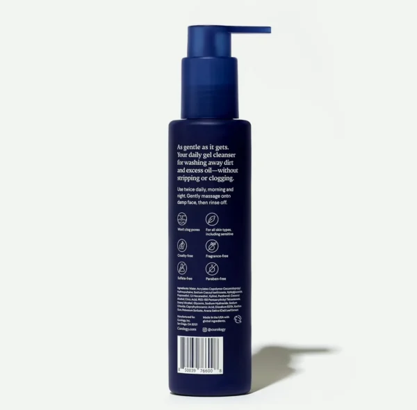 Curology’s Gentle Cleanser, Gently Foaming Formula, 5 Ounces