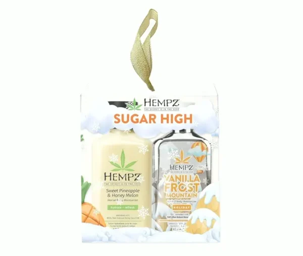 Herbal Floral Banana & Vanilla Icy Body Moisturizer Set