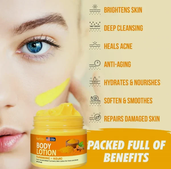 Turmeric & Kojic Body Butter - Pure Skin Brightener