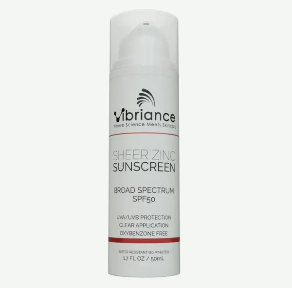 Vibriance Sheer Mineral Face Sunscreen SPF 50, Tinted Blend, 1.7 fl oz