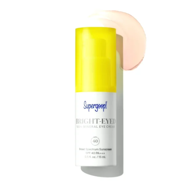 Super-bright Zinc Eye Cream, 0.5 fl oz Sunblock 40