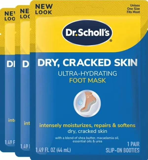 Deeply Moisturizing Feet Mask - 3 Pack by Dr. Scholl's