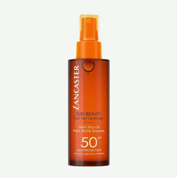 Lancaster Light Oil Fast Tan Optimizer SPF 50, Five Ounce