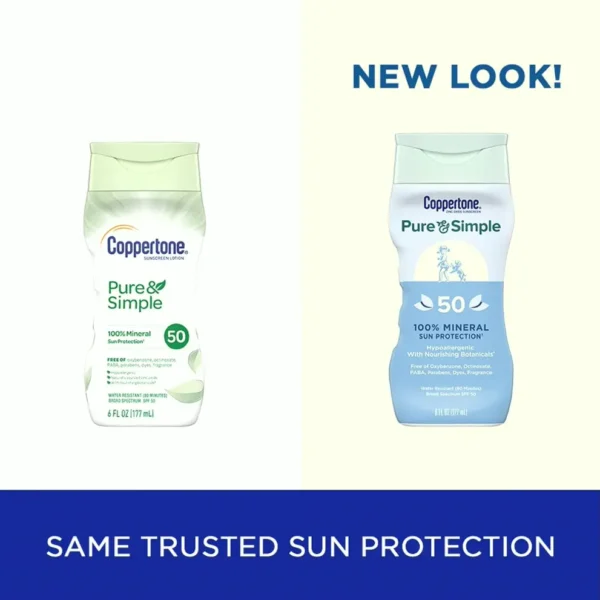 Sunblock Mineral Sunscreen SPF 50 for Sensitive Skin