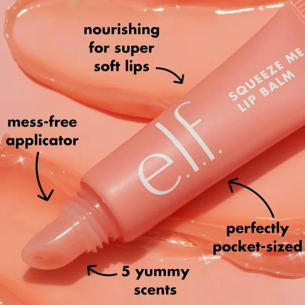 E.L.F. Squeeze It Lip Balm, Moisturizing, Vanilla Frosting