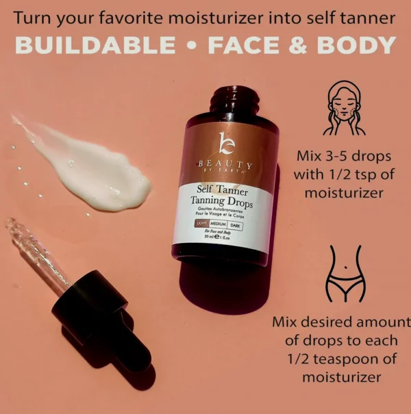 Face Tan Liquid for a Radiant Face