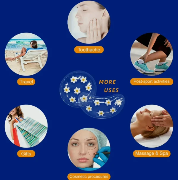 Gel Pack: Reusable Eye Pads for Pain Relief