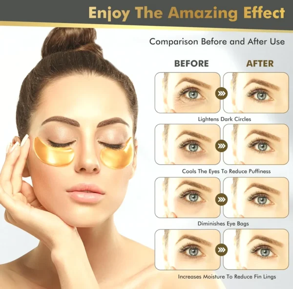 Luxury Under Eye Patches for Eyes - 20 Pairs