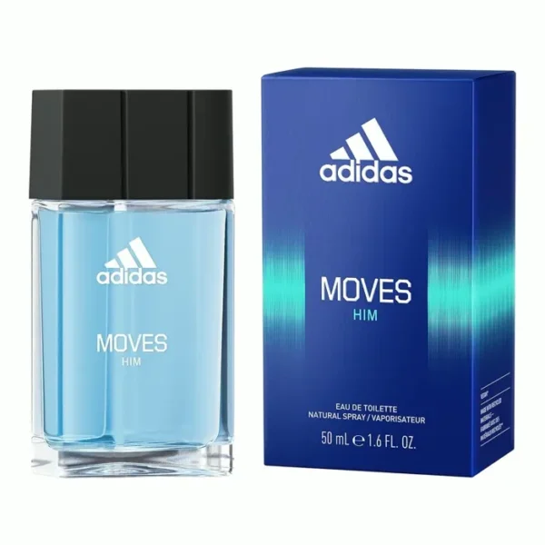 Adidas' Men's Moves Toilette Spray 1.6 Fluid Ounces