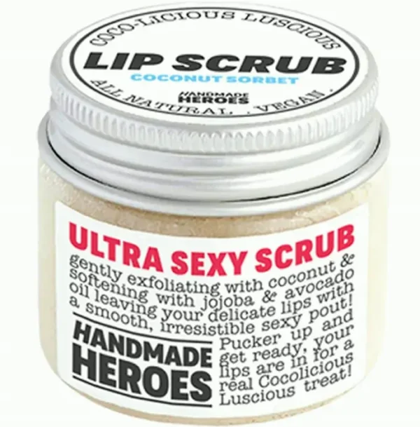 Natural Lip Care Scrub - Coconut Exfoliator