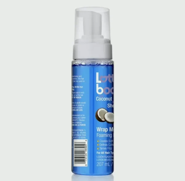 Lottabody Curl-Defining Mousse Featuring Coconut and Shea Butter, 7 fl oz