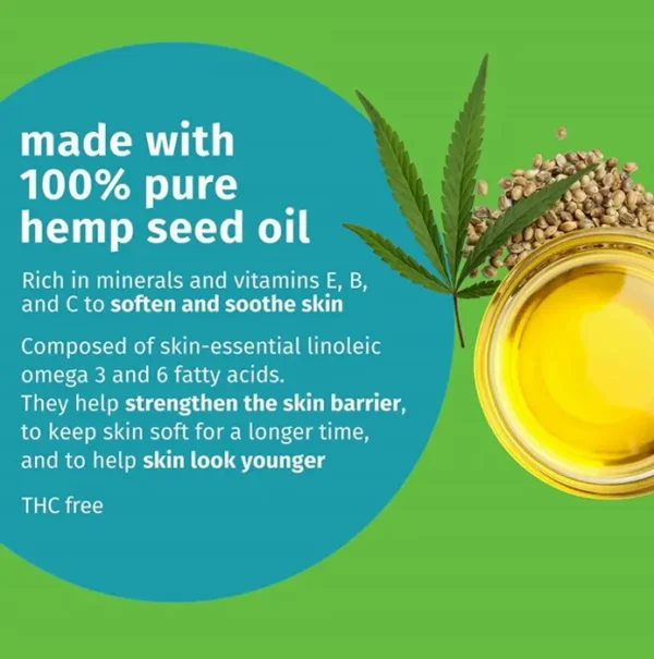 Hemp Jasmine Natural Moisturizer, 17 Fl. oz.