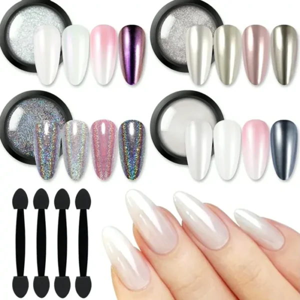 B.P. Chrome Manicure Pigment Set
