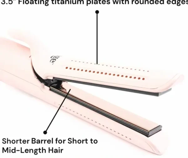 L'ANGE Hair Le Duo Full Air Flow Styler | 2-in-1 Curler Tool & Titanium Hair Iron