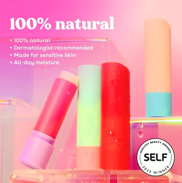 EOS Organic Lip Care, Watermelon Frozé,  2-Pack