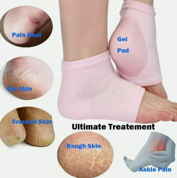 Ultimate Dry Heel Treatment Moisturizers 2-Pairs