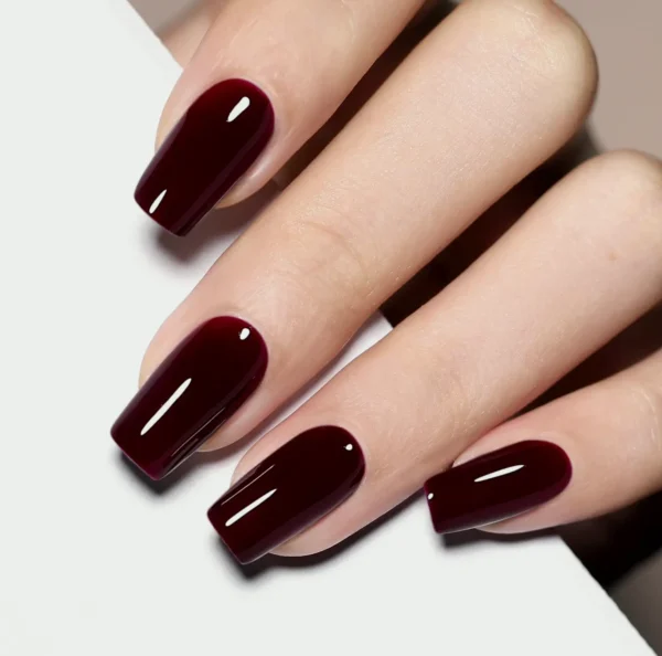 Gel Nail Lacquer, 15ml Mahogany Color