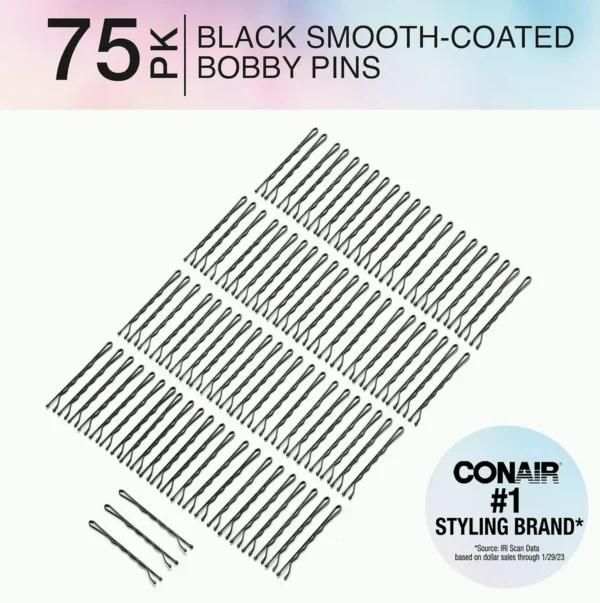 Conair's Bobby Pins and Storage Container - 75 Count