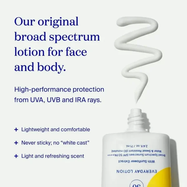 Everyday Lotion SPF 50 5.5 fl oz for Sensitive Complexion