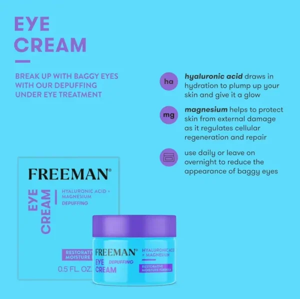 Freeman Moisturizing Depuffing Eye Cream