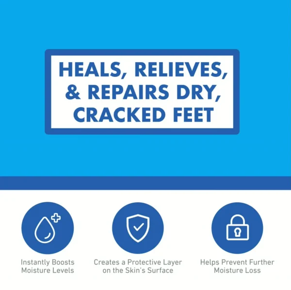 O'Keeffe's Cream for Feet, Treatment for Cracked Feet, 7.0 oz Tube