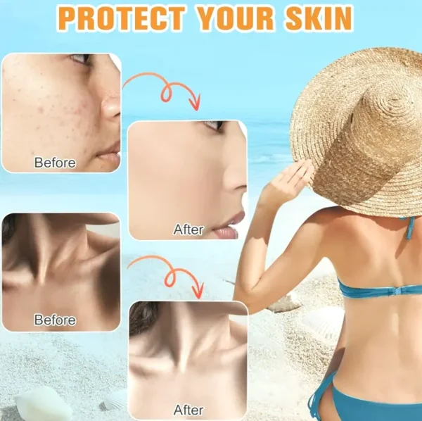 Tinted Facial Sunscreen SPF50 Travel Size (2PCS)